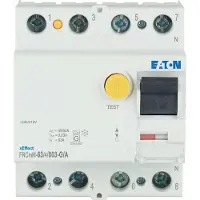 Eaton FI-Schalter, 63A, 4p, 30mA, Typ G/A 170296