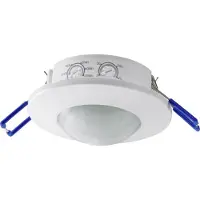 Renkforce RF-4216078, Passiver Infrarot-Sensor (PIR), Verkabelt, 8 m, Zimmerdecke, Weiß, IP20