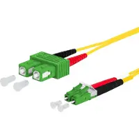 METZ CONNECT OpDAT Patchkabel, SC-D APC/LC-D APC OS2, 5 m