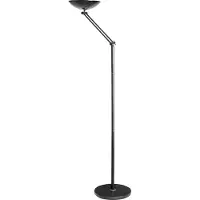 Unilux LED-Deckenfluter FIRST ARTICULATED schwarz