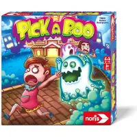 Noris Pick A Boo 606061903 - Reaktionsspiel für 2-4 Spieler ab 5 Jahren