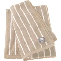 Set One By Musterring Badetuch "Needlestripe", (1 St., Duschtuch 70 x 140 cm), hautschmeichelnd, super weich