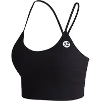 Yeaz Sporttop "Top CHARM", Kinder, Gr. M, schwarz, Obermaterial: 87% Nylon NY. 13% Elasthan EL., Tops Sporttop