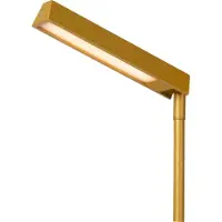 Lucide LED-Tischleuchte Lavale, ockergelb, dimmbar, Höhe 42 cm