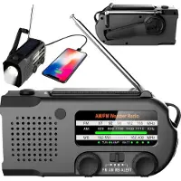 Mozos ER-01 Solarradio-Dynamo AM/FM 5000 mAh