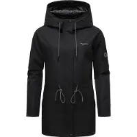 Ragwear Funktionsmantel "Outdoorjacke Urbanna Remake", Damen, Gr. S, schwarz, Obermaterial: 100% Polyester Pol. recyc.. Obermaterial: Futter: 100% Polyester Pol. recyc.., Mäntel Funktionsmantel