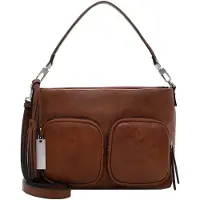 Suri Frey Schultertasche Umhängetasche Carly Beutel Cognac braun