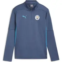 Puma Mcfc Training 1/4 Zip Top Jr inky blue-magic blue (12) 140