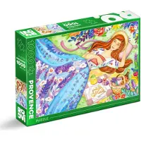 Roovi Puzzle Provence - 1000 Teile Erwachsenen-Puzzle Landschaft