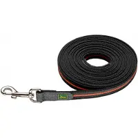 Hunter - Trackingleash Visby Super Grip - Hundeleine Gr Länge 5 m - Breite 2,0 cm orange