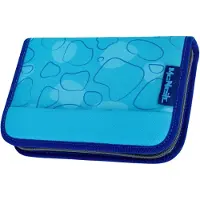 MCNEILL Federmäppchen Pencil Case with Pens Bubble hellblau