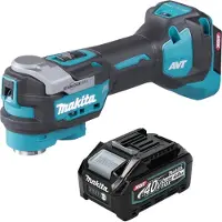Makita TM 001 GM1 Akku Multifunktionswerkzeug 40 V max. Starlock Max Brushless + 1x Akku 4,0 Ah - ohne Ladegerät