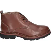 Sioux Herren Schnürboots/ Winterstiefeletten ADALRIK Braun geöltes Glattleder Größe: 10