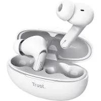 Trust Yavi, True Wireless Stereo (TWS), 20 - 20000 Hz, Anrufe/Musik, 37 g, Kopfhörer, Weiß