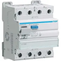Hager Fi-Schalter 4polig 10kA CDF663D 63A 30mA Typ F