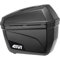 Givi Monokey Seitenkofferpaar E22N 44 Liter matt schwarz unlacki Unisexneutral570 - Motorradzubehör - Motorradgepäck