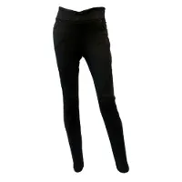 Riding Culture Damen Motorrad-Leggings schwarz, 2XL