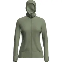 Icebreaker - Women's Merino 260 Quantum IV L/S Zip Hoodie - Merinohoodie Gr XL oliv