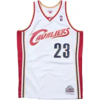 Mitchell & ness Basketball-T-Shirt Cleveland Cavaliers 2008-09 Nº23 Lebron James Weiß - L