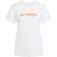 Adidas - Women's Multi Logo Tech T-Shirt - Funktionsshirt Gr S weiß