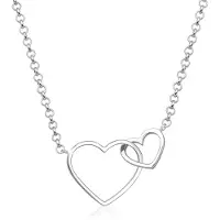 Elli Kette mit Anhänger "Halskette Herz Unendlichkeit Liebe 925 Silber" Gr. 55, silber, Halsketten, Damen, 55, ohne Stein, Silber 925 (Sterlingsilber), Kette mit Anhänger