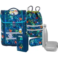 MCNEILL Donald Duck, Federmäppchen, Pencil pouch, Schultasche, Sporttasche, Junge/Mädchen, Rucksack, 22 l, Fronttasche, Seitentasche, Mehrfarbig