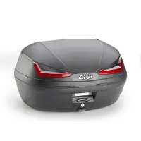 Givi E455 Simply Topcase 45L Reflektor Rot rot