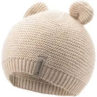Sterntaler GOTS Strickmütze Ohren in sand | Gr.: 39 cm