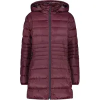 CMP Damen Wintermantel Woman Parka Snaps Hood 33K1696-C919 40 - Burgundy - 40