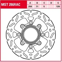 TRW Mst286rac Racing Bremsscheibe