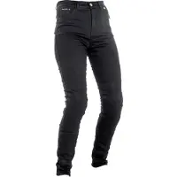 Richa Jeggings Damen Textilhose kurz schwarz 42 Damenschwarz42 - Motorradbekleidung - Freizeitbekleidung