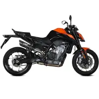 MIVV X-M5 Auspuffsystem mit EG-BE S/O BL - 790/890DUKE 18-23