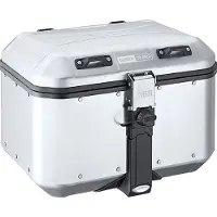 Givi Monokey Topcase Alu Trekker Dolomiti DLM46A silber 46 Liter Unisexneutral630 - Motorradzubehör - Motorradgepäck