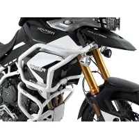 Hepco&Becker Sturzbügel Tank solid weiß für Triumph Tiger 900 2020-2023 Unisexweiß457 - Motorradteile - Anbauteile