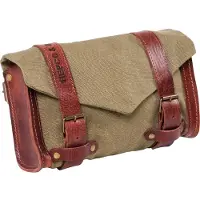 Hepco&Becker Werkzeugtasche Legacy Canvas/Leder 3 Liter grün Unisexneutral001 - Motorradzubehör - Motorradgepäck