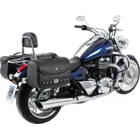 Hepco&Becker Ledersatteltaschen Nevada für C-Bow Paar 56 Liter Unisexanthrazit030 - Motorradzubehör - Motorradgepäck