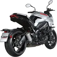 MIVV MK3 Auspuff S.056.LM3X silber für GSX 1000 S Katana Euro4 Unisexohne Farbe082 - Motorradteile - Motorrad Auspuff
