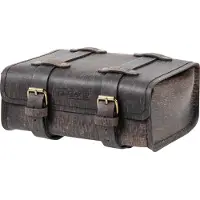 Hepco&Becker Lederhecktasche Legacy 5 Liter 6451975 00 18 R rugged braun Unisexneutral352 - Motorradzubehör - Motorradgepäck
