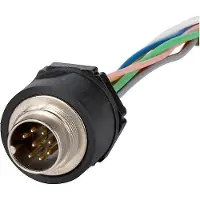 Eaton 116032 SWD-Gehäusedurchführung, Stecker M20 auf Buchse SWD4-SF8 für Rundleitung SWD4-SM8-20