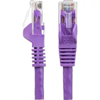 StarTech.com .com 10m Cat6 Snagless RJ45 Ethernet Netzwerkkabel - Lila, 10 m, Cat6, U/UTP (UTP), RJ-45, RJ-45, Violett