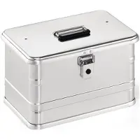 Industrial Quality Supplies Aluminiumbox L432xB335xH275mm 29 l mit Klapphebelverschlssen mit Bohrungen