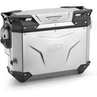 Givi Monokey Cam-Side Alukoffer Outback Evo S oS natur rechts 33 Unisexneutral003 - Motorradzubehör - Motorradgepäck