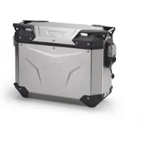 Givi Trekker Outback EVO Seitenkoffer 37 L Monokey, 37L, links, Silber orange