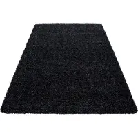 Adana Carpets Hochflor Teppich - Cube Mokka 80x150 cm