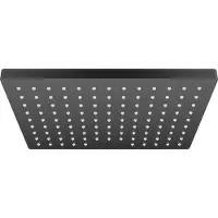 Hansgrohe Vernis Shape Duschkopf 230 1 Strahlart, 26281670, Farbe: Mattschwarz