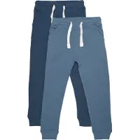 Minymo Jogginghose "Jogginghose MIBasic", Jungen, Gr. 98, N-Gr, blau (new navy), Obermaterial: 100% Baumwolle CO., Hosen Jogginghose