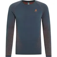 Odlo Herren Unterhemd BL TOP Crew neck l/s PERFORMAN