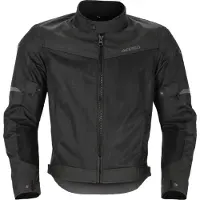 Acerbis Dual Road wasserdichte Jacke Polyester genehmigt Ramsey Vented 2.0 Schwarz größe XXL