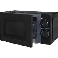 Exquisit Mikrowelle WP 700 J17-3 sw | Unterbau | 700 W | Drehteller 25,5cm | Schwarz
