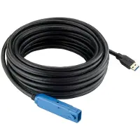 EXSYS EX-1406, 10 m, USB A, USB A, USB 3.2 Gen 1 (3.1 Gen 1), Schwarz